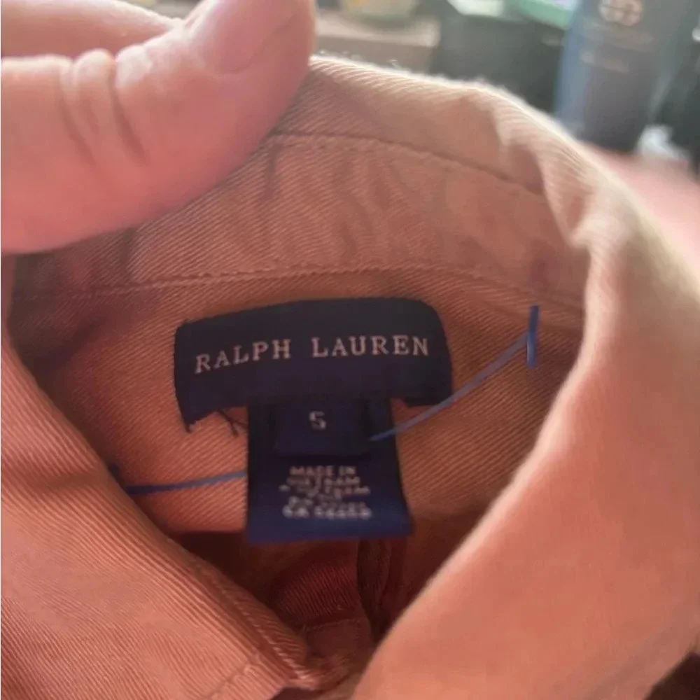 Khaki Ralph Lauren Shirt Dress size 5